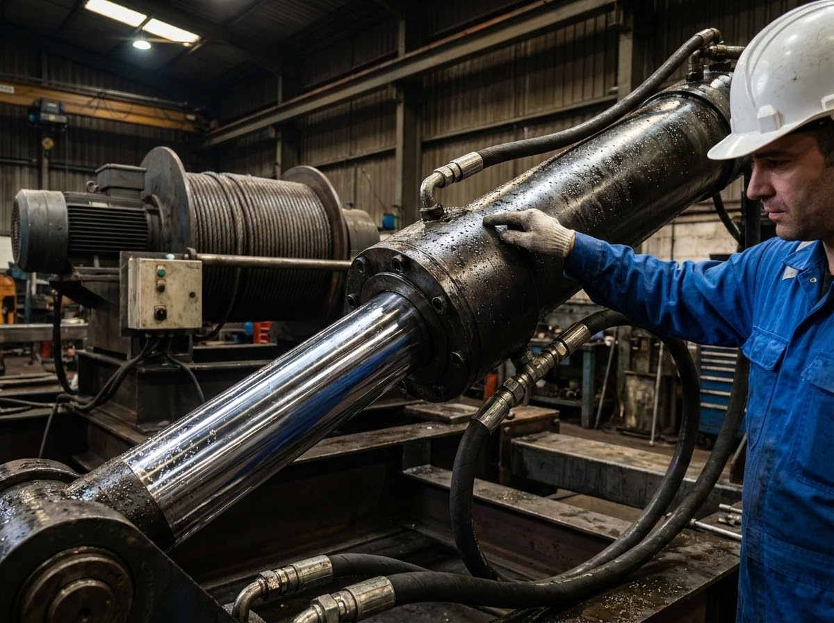 Сравнение гидравлического цилиндра и электрической лебёдки для подъёмников - преимущества гидравлики