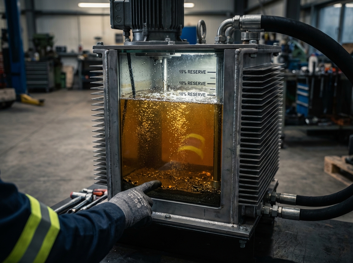 Как рассчитать объем гидробака для маслостанции 2 - Производство гидравлического оборудования Три функции гидробака маслостанции - охлаждение масла через стенки, отстаивание грязи и воздуха, запас на утечки и температурное расширение